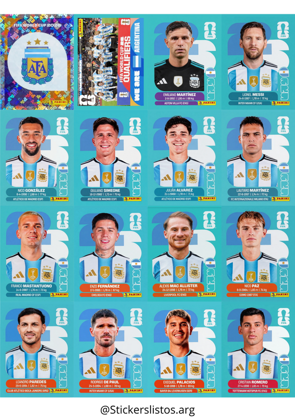 Argentina — Messi